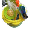 Children's beach toys: PU sandbag balls, hula hoops, throwing rings, 14cm hollow Item Picture